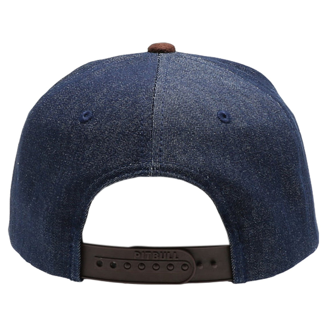 Denim Suede Visor Camper [Dark Denim/Dark Brown]