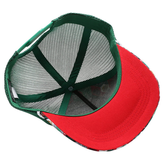 Mexico-Themed Polygon Quilt High Frame with Rope [Green]