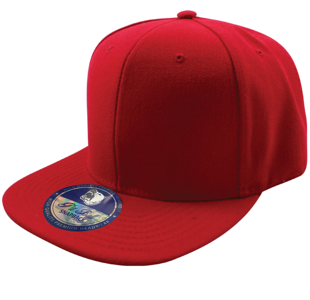 Red PB104 Pit Bull Acrylic Snapback Hats Wholesale