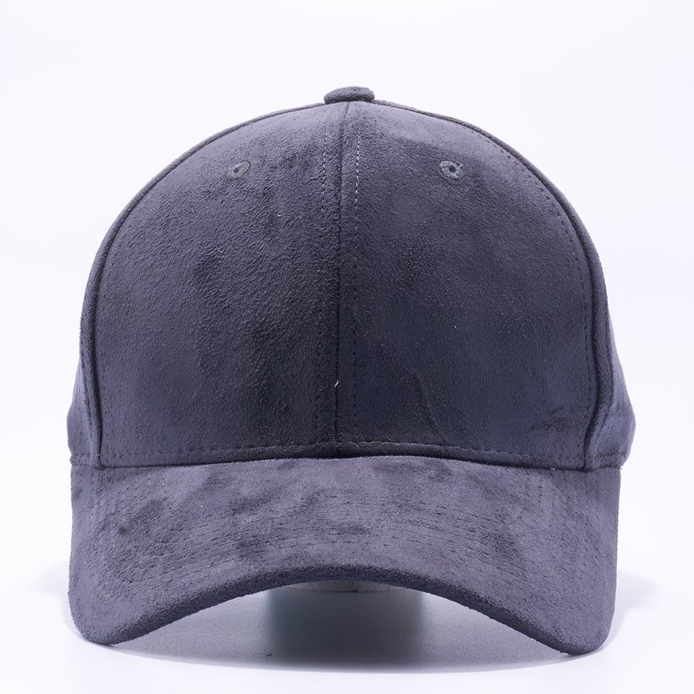 Pit Bull Suede Baseball Hats Wholesale [Charcoal] Adjustable