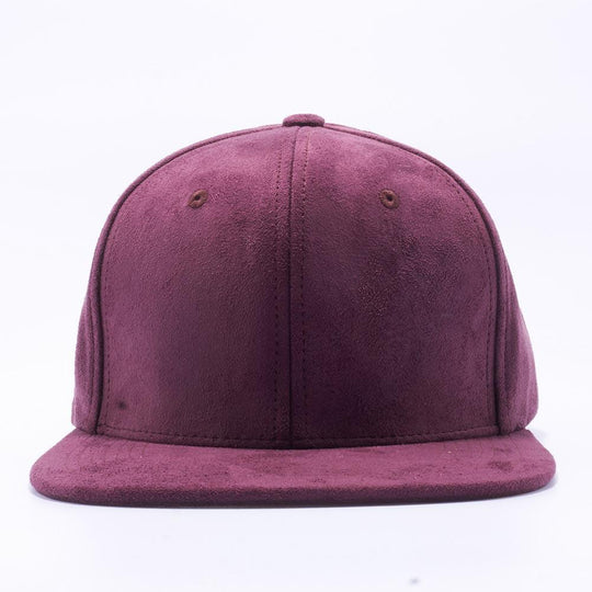 Pit Bull Suede Snapback Hats Wholesale [Wine]