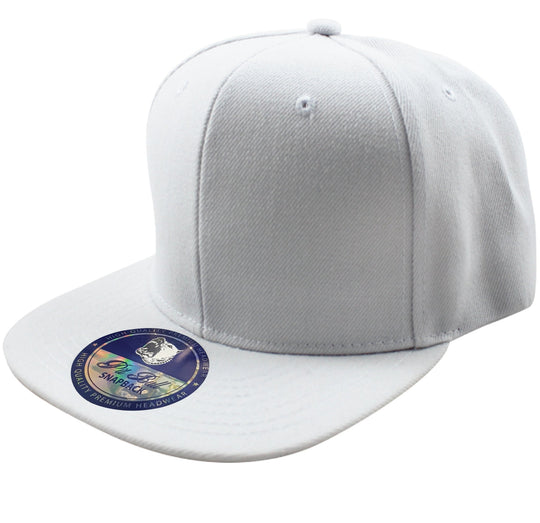 White PB104 Pit Bull Acrylic Snapback Hats Wholesale 