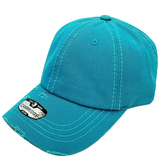 PB136V Distressed Dad Hat - PITBULL TDC