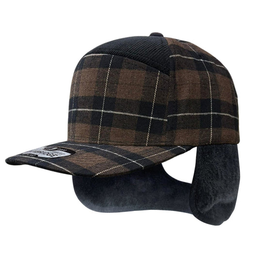 PLD10 Plaid Camper Ear Flap - PITBULL TDC