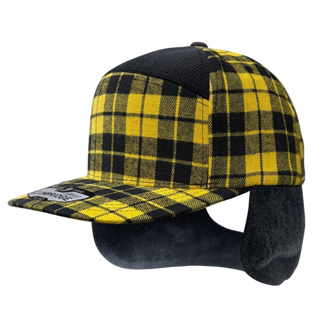 PLD10 Plaid Camper Ear Flap - PITBULL TDC
