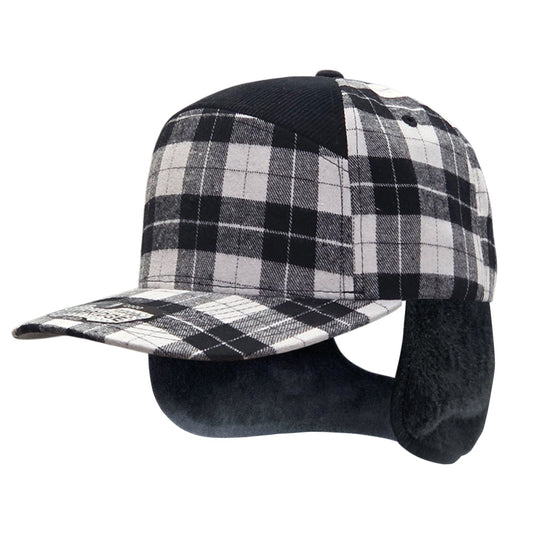 PLD10 Plaid Camper Ear Flap - PITBULL TDC